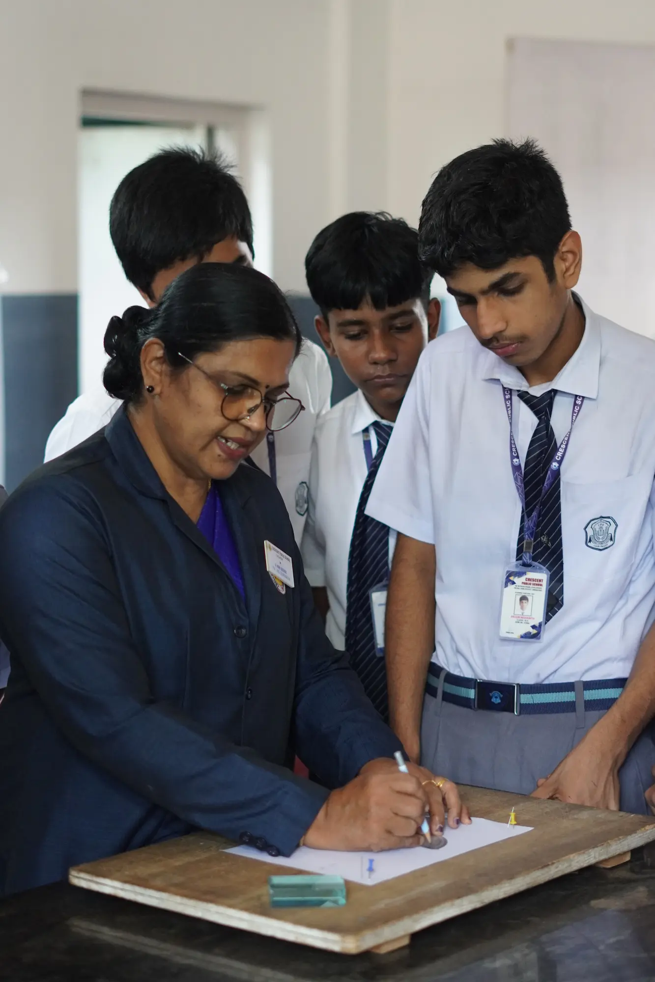 Students learning online
